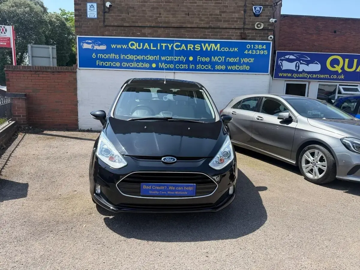 Used Ford B-MAX Titanium 95 HP (69 kW) 2017 Black MPV