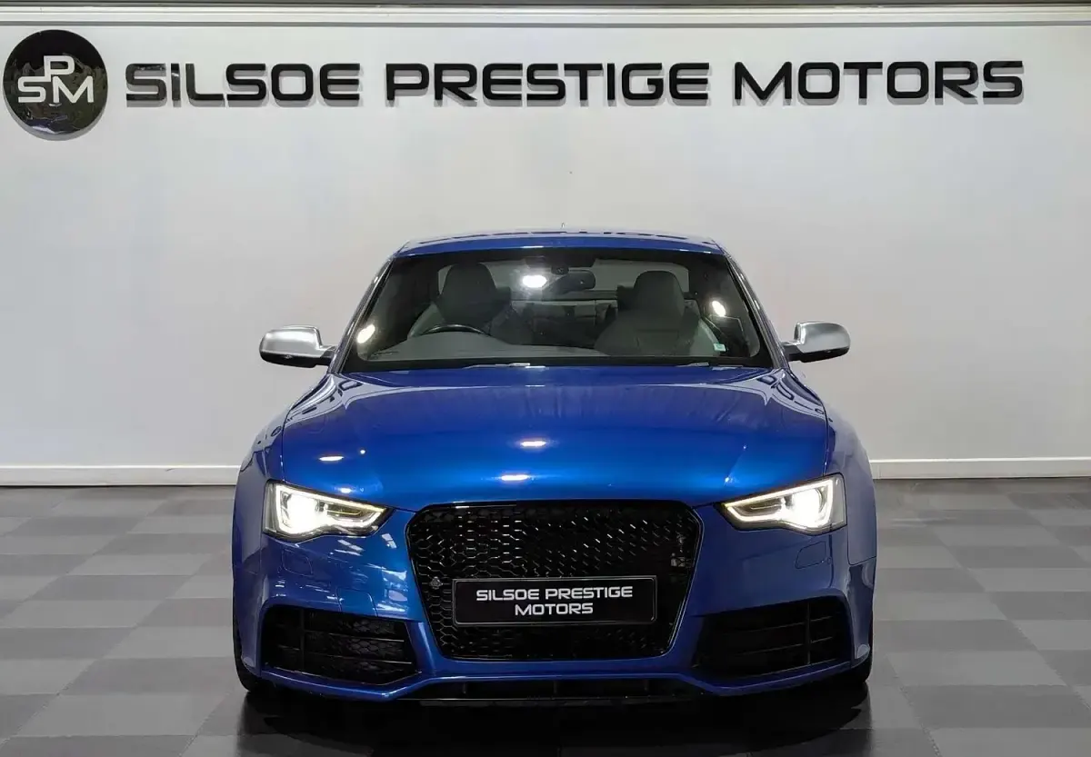 Used Audi RS5 Advanced 450 HP (330 kW) 2014 Blue Coupe
