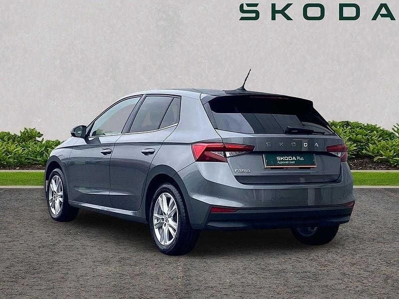 Used Skoda Fabia SE L 85 HP (62 kW) 2024 Graphite grey metallic Hatchback