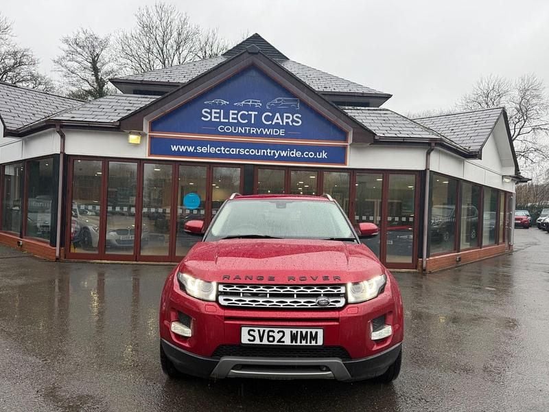 Begagnad Land Rover Range Rover evoque Prestige 150 HK (110 kW) 2012 Röd SUV