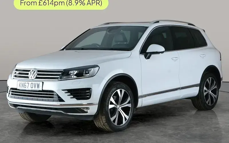Usado VW Touareg R-line 262 HP (192 kW) 2017 Branco SUV