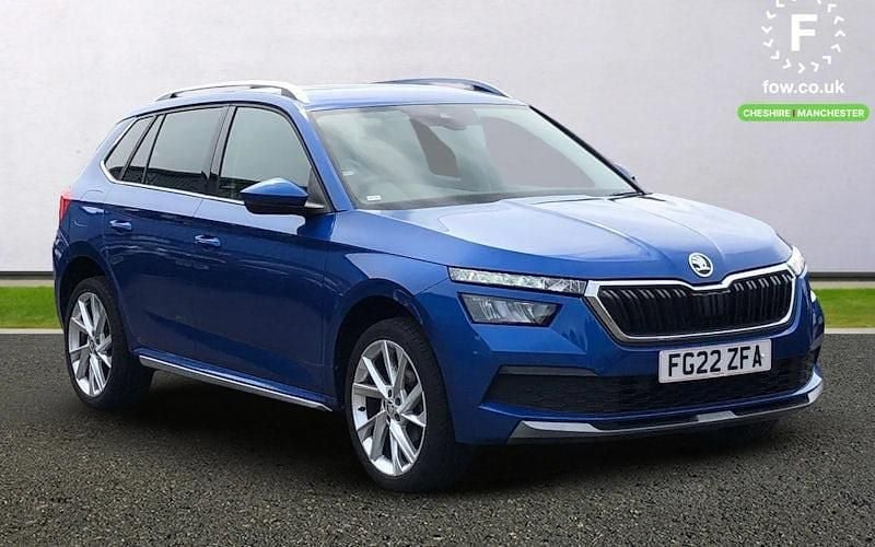Blue Used 2022 Skoda Kamiq SE L Executive SUV | £17,799 (Fair price) - Image 1/4