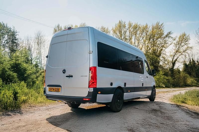 New Mercedes Sprinter Premium 2025 Silver Van