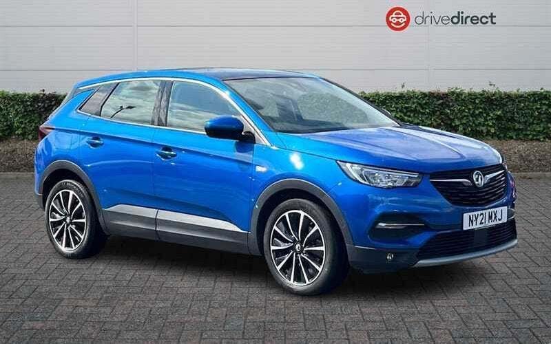 Blue Used 2021 Vauxhall Grandland X Elite SUV | £14,197 (Fair price) - Image 1/4