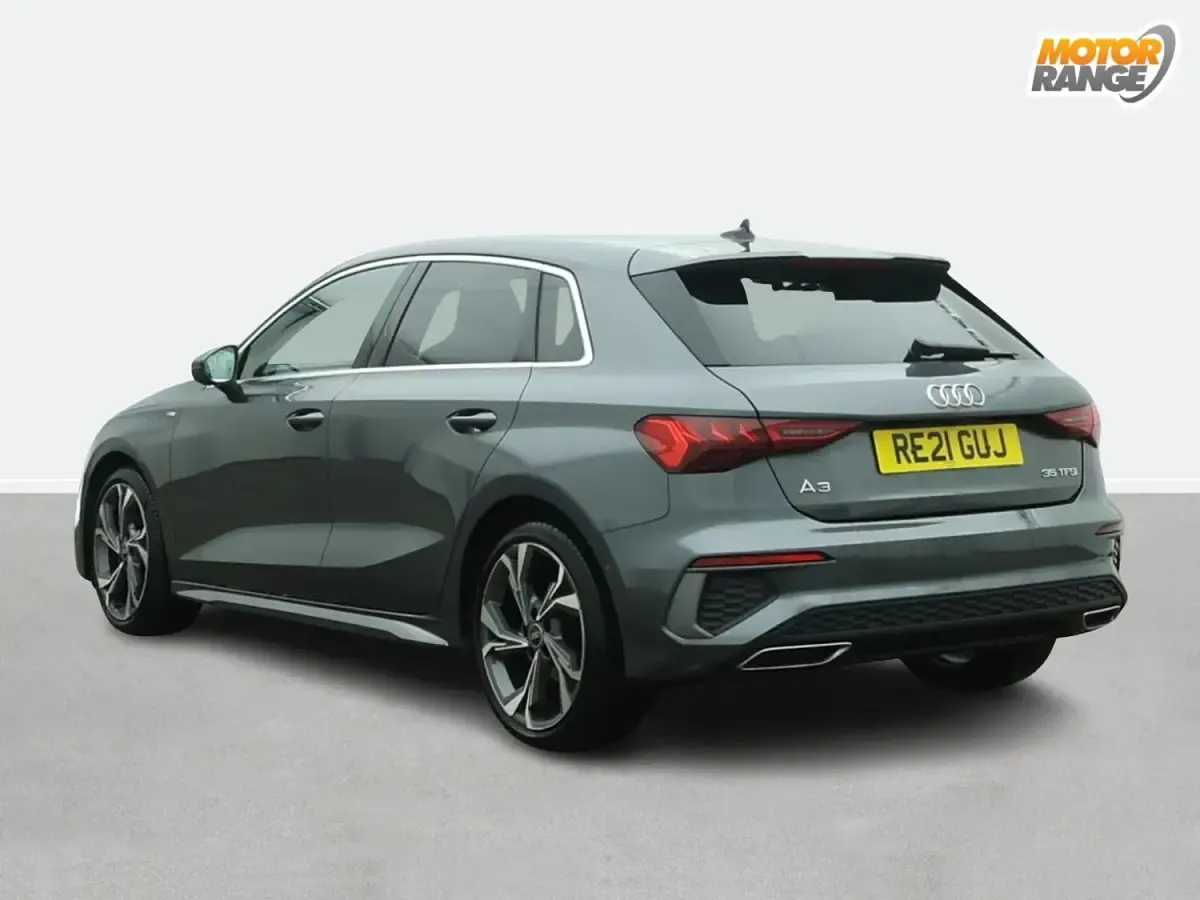 Used Audi A3 S-Line 150 HP (110 kW) 2021 Grey Sedan