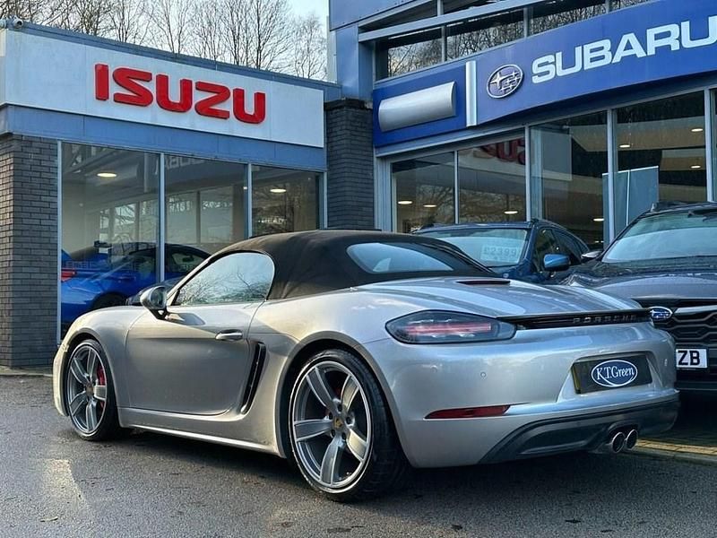 Used Porsche 718 Boxster 350 HP (257 kW) 2016 Silver Cabriolet