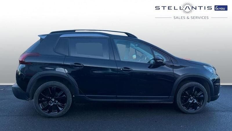Black Used 2017 Peugeot 2008 GT-line SUV | £9,482 (Fair price) - Image 1/3