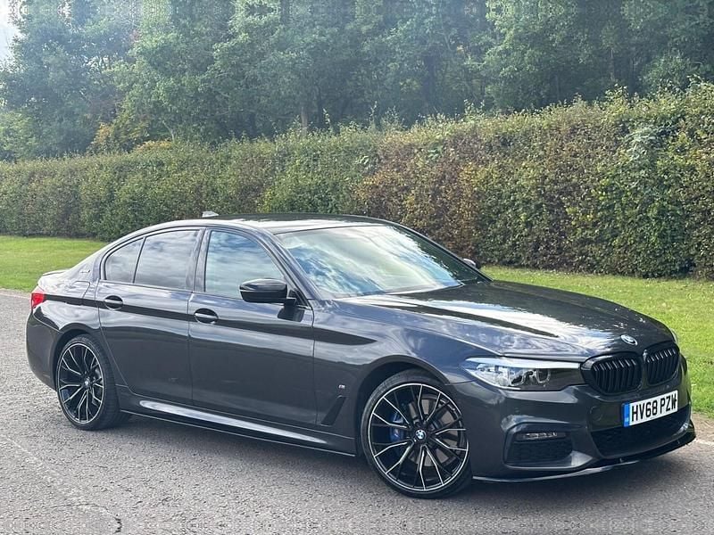 Grey Used 2018 BMW 530e M Sport Sedan | £13,490 (Good price) - Image 1/4