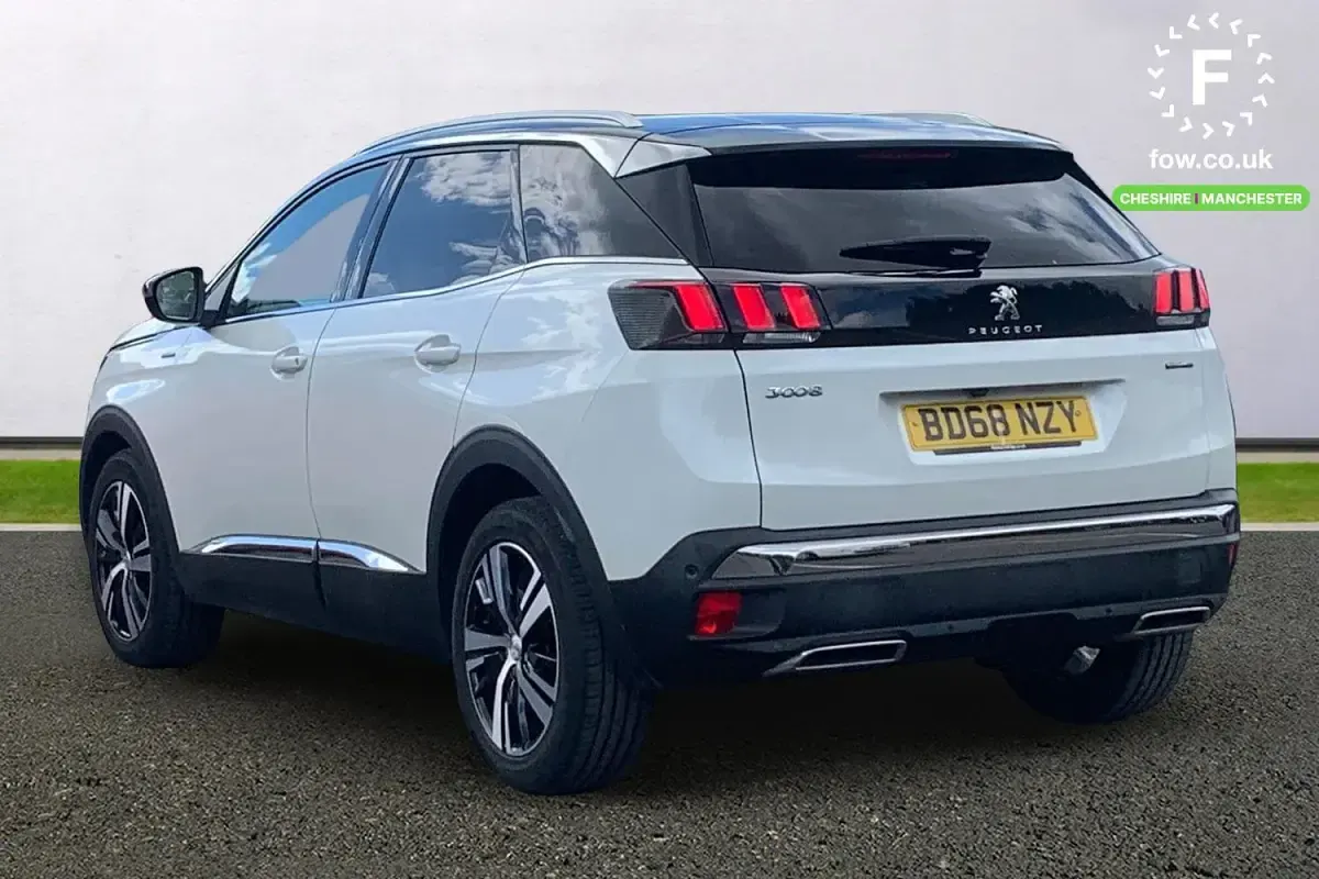 Used Peugeot 3008 GT-line 131 HP (96 kW) 2018 White SUV