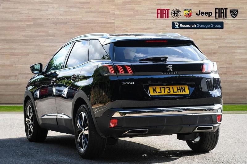 Black Used 2024 Peugeot 3008 GT SUV | £21,896 (Fair price) - Image 1/4