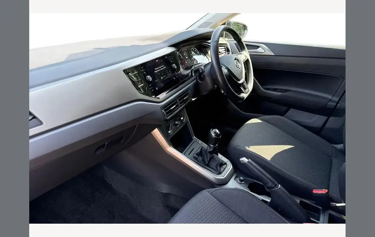 Used VW Polo Match 95 HP (69 kW) 2020 Black Hatchback