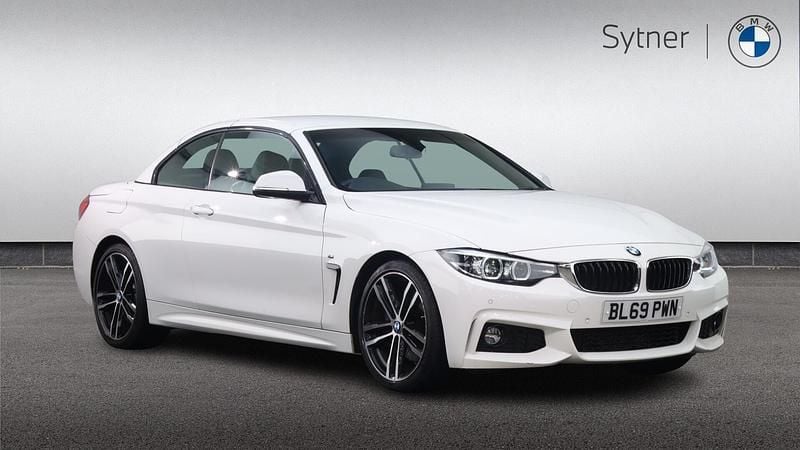 Used BMW 420 M Sport 190 HP (139 kW) 2020 White Cabriolet