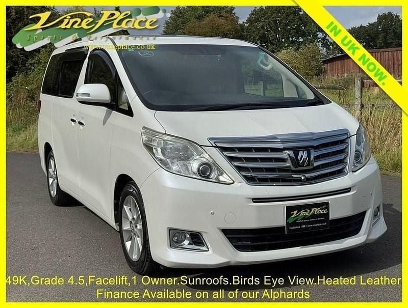 White Used 2012 Toyota Alphard MPV | £17,000 (Fair price) - Image 1/3