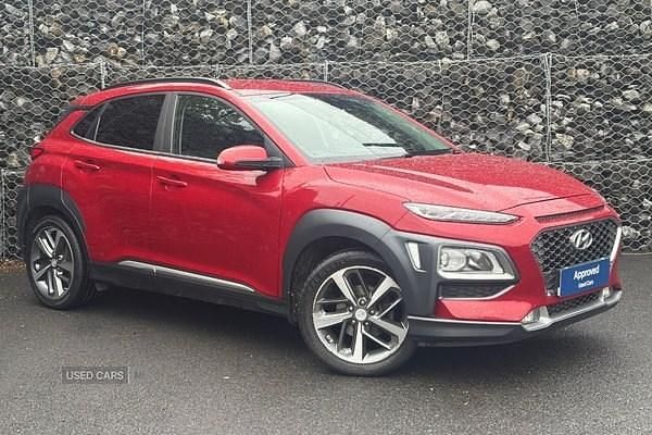 Red Used 2020 Hyundai Kona Premium SUV | £10,995 (Fair price) - Image 1/4