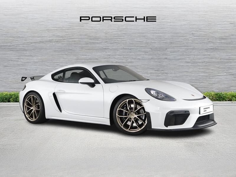 White Used 2021 Porsche Cayman GT4 Coupe | £75,900 (Fair price) - Image 1/4