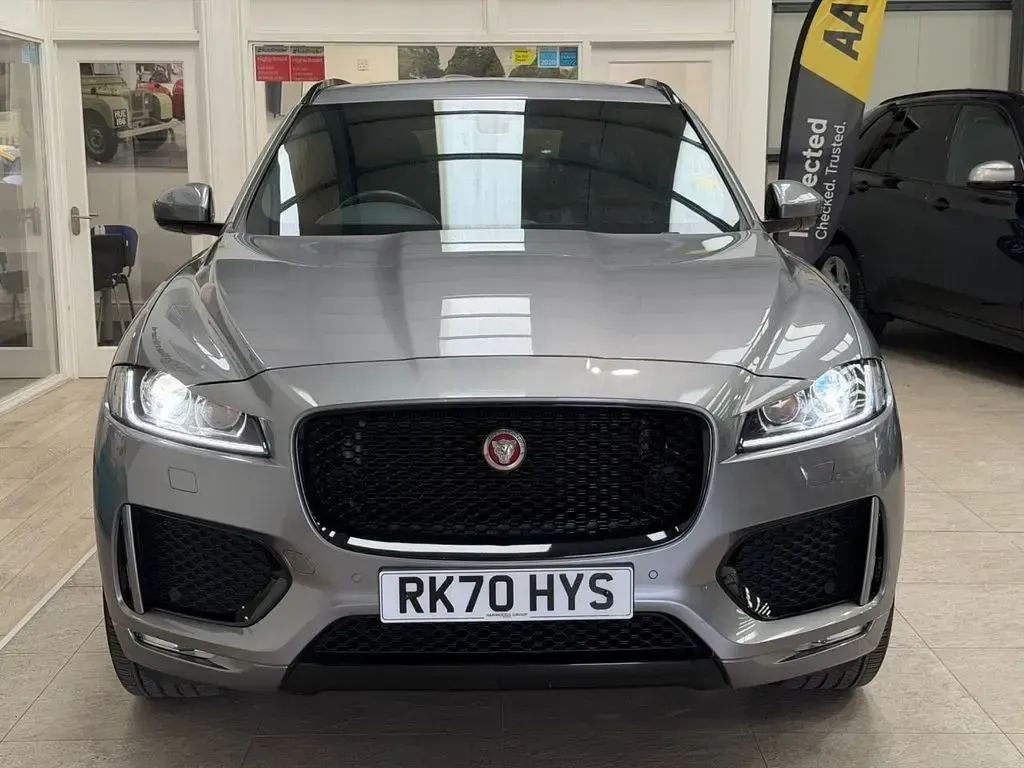 Used Jaguar F-Pace Chequered Flag 180 HP (132 kW) 2020 Grey SUV