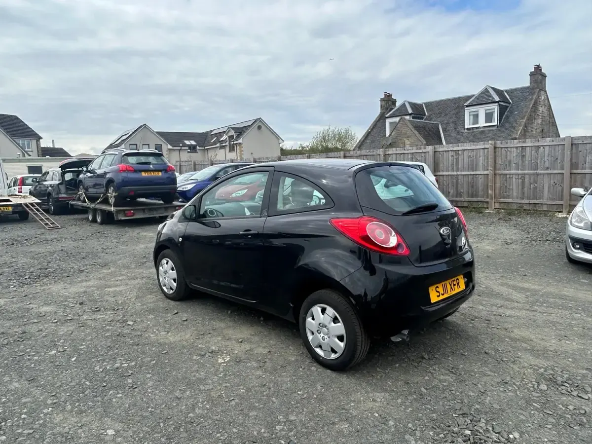 Used Ford Ka 69 HP (50 kW) 2011 Black Hatchback