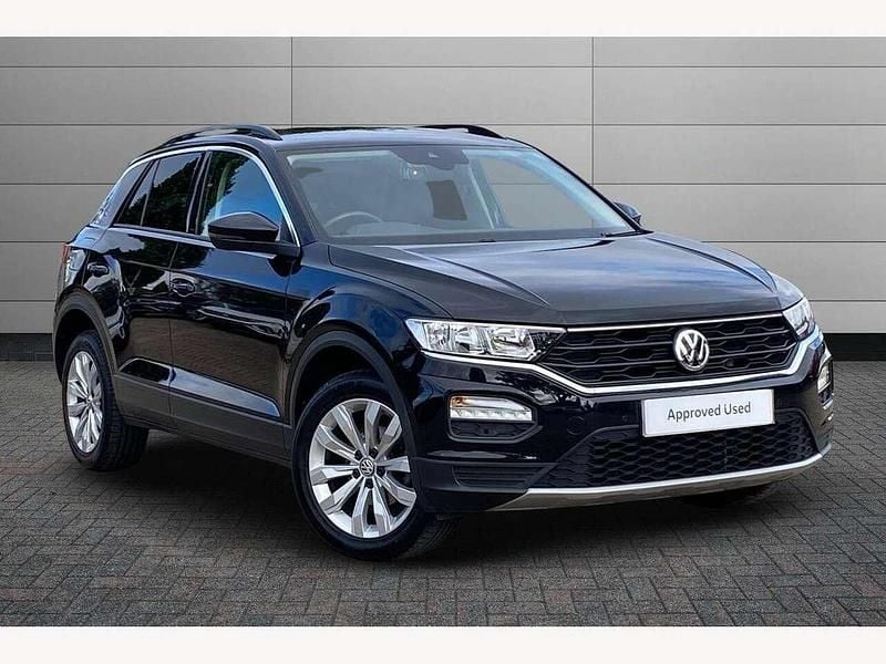 Black Used 2020 VW T-Roc SE SUV | £15,195 (Fair price) - Image 1/4