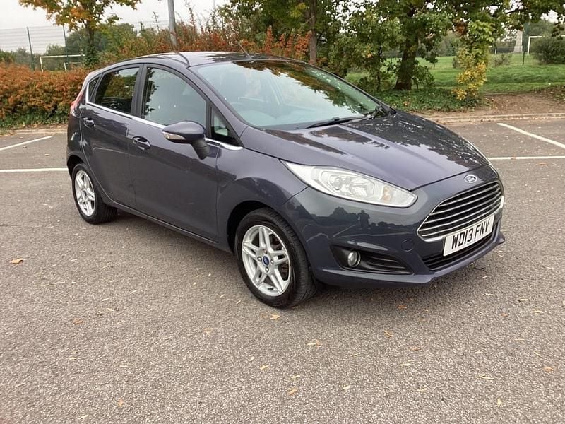 Grey Used 2013 Ford Fiesta Zetec Hatchback | £4,895 (Good price) - Image 1/4
