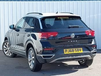 Used VW T-Roc Design 115 HP (84 kW) 2018 Black SUV