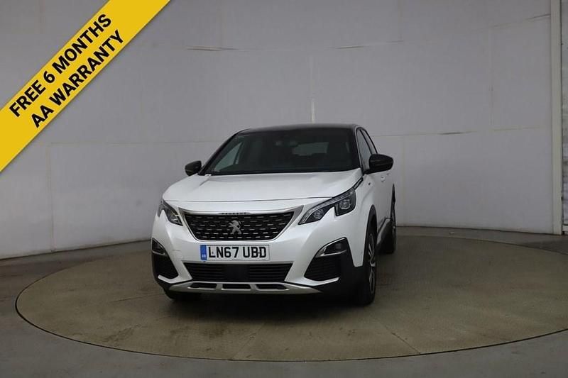 White Used 2017 Peugeot 3008 GT-line SUV | £5,795 - Image 1/4