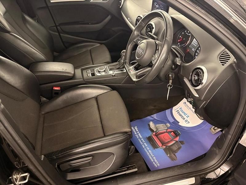 Used Audi A3 Sportback S-Line 2019 Black Hatchback