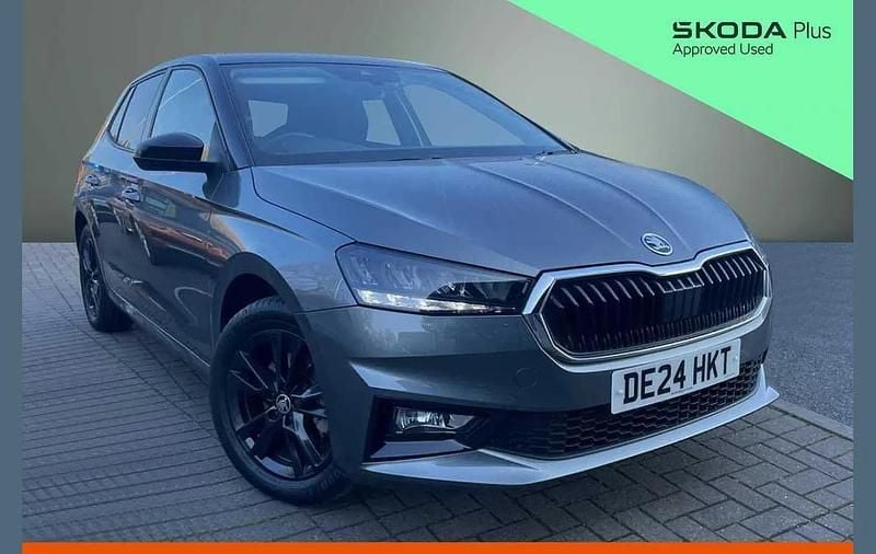 Used Skoda Fabia Colour Edition 113 HP (83 kW) 2024 Graphite grey metallic black magic pearl effect Hatchback