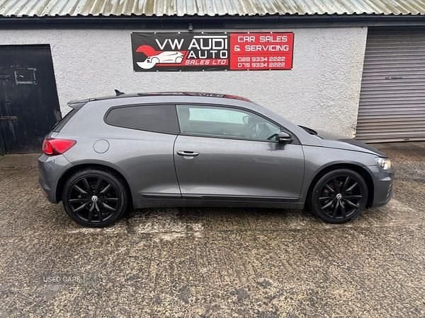 Used VW Scirocco Black Edition 180 HP (132 kW) 2017 Grey Coupe