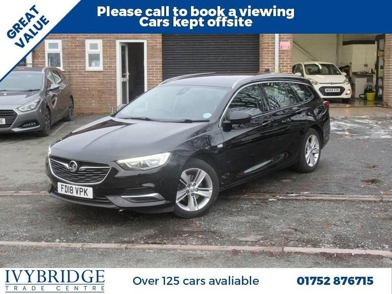 Black Used 2018 Vauxhall Insignia Estate | £4,795 (Fair price) - Image 1/2