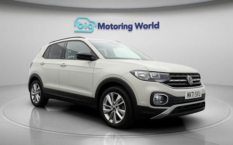 Used VW T-Cross Active 110 HP (80 kW) 2021 Grey SUV