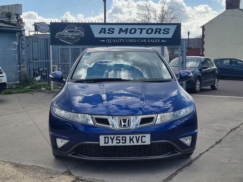 Begagnad Honda Civic EX 140 HK (102 kW) 2009 Blå Halvkombi