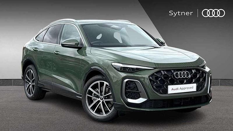 Used Audi Q5 Sportback Advanced 201 HP (147 kW) 2025 Green SUV