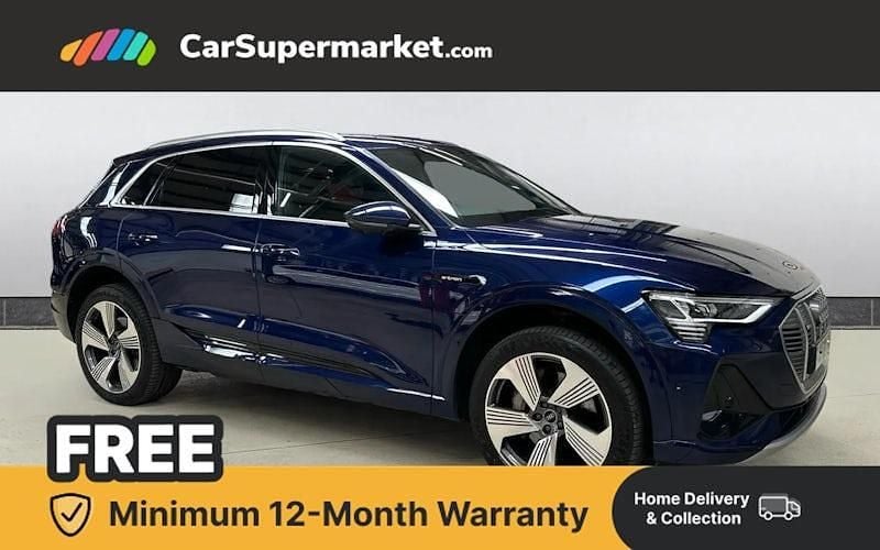 Used Audi e-tron S-Line 230 kW (313 HP) 2021 Blue SUV