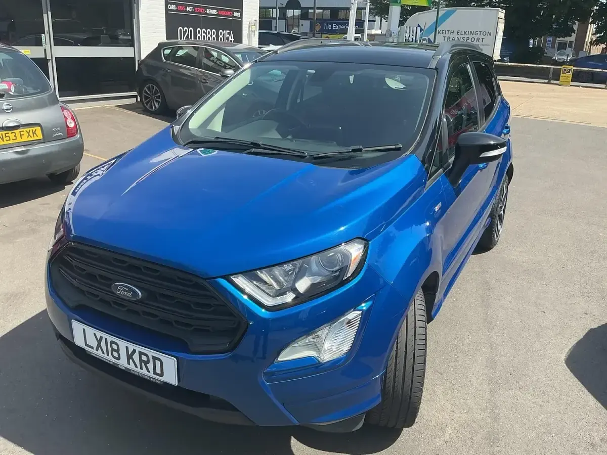 Used Ford Ecosport ST-Line 2018 Blue SUV