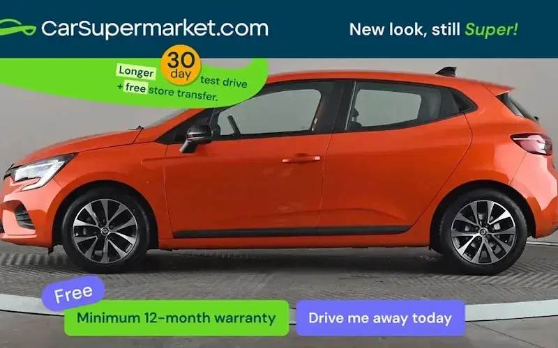 Usado Renault Clio V Evolution 145 HP (106 kW) 2023 Laranja Citadino