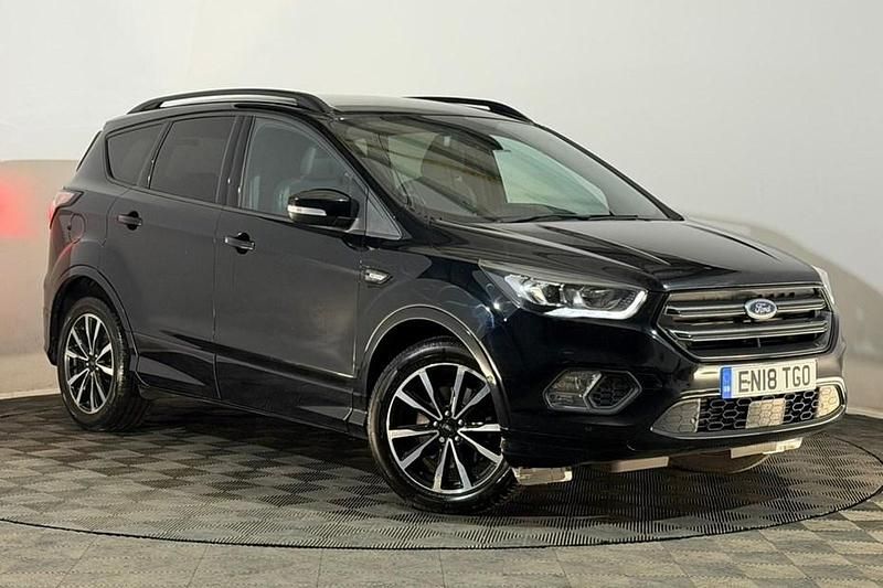 Used Ford Kuga ST-Line 150 HP (110 kW) 2018 Black SUV