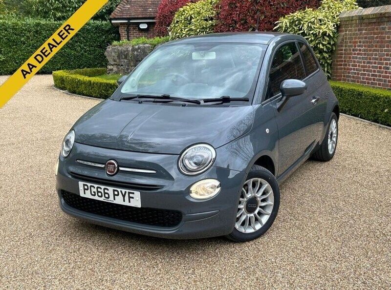 Grey Used 2017 Fiat 500 Pop Star Hatchback | £6,469 (Fair price) - Image 1/3