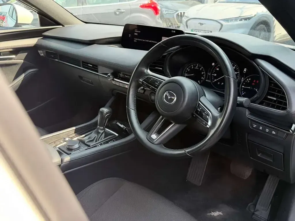 Used Mazda 3 Center-Line 2024 White Hatchback