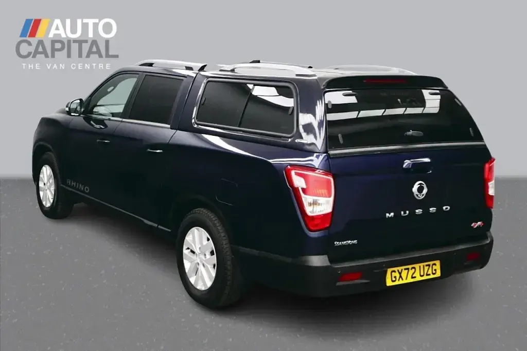 Used SsangYong Musso 181 HP (133 kW) 2022 Blue Pickup