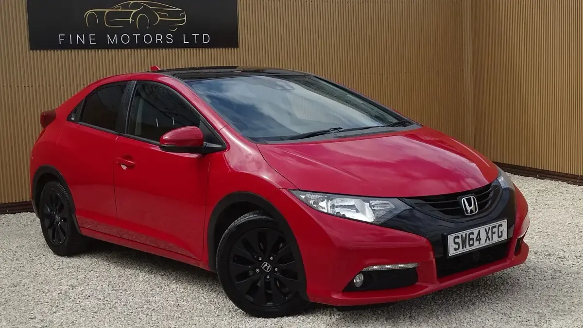 Used Honda Civic SR 120 HP (88 kW) 2014 Red Hatchback