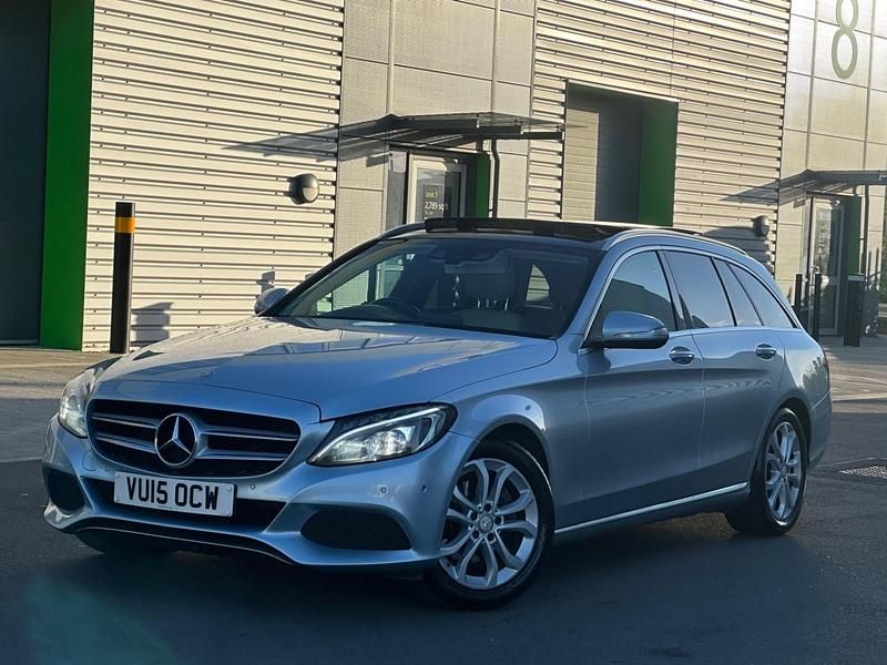 Used Mercedes C220 Premium 170 HP (125 kW) 2015 Silver Estate