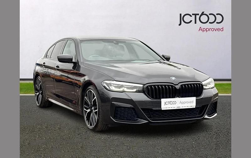 Grey Used 2022 BMW 520 M Sport Sedan | £27,490 (Fair price) - Image 1/4