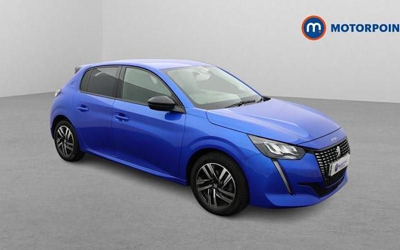 Used Peugeot 208 Allure+ 102 HP (75 kW) 2023 Blue Hatchback