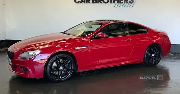 Begagnad BMW 640 M Sport 2014 Röd Sportkupé