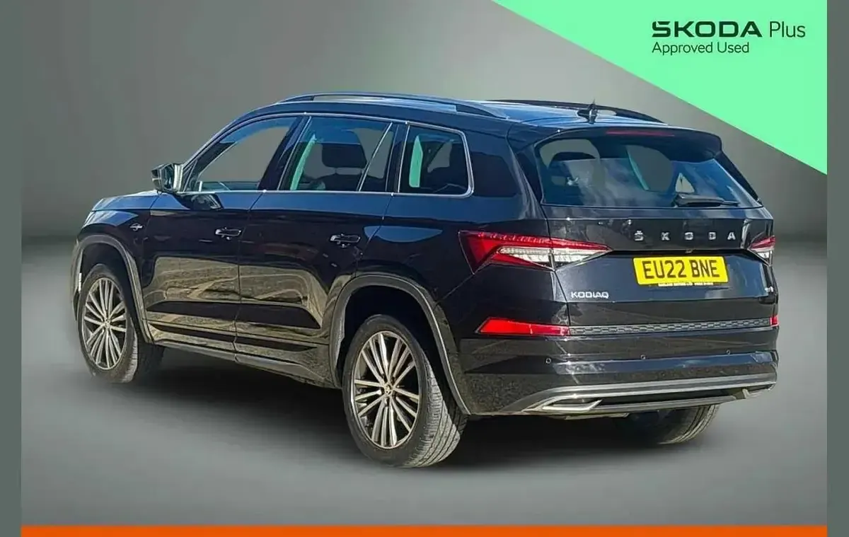 Used Skoda Kodiaq LAURIN & KLEMENT 196 HP (144 kW) 2022 Black magic pearl effect SUV