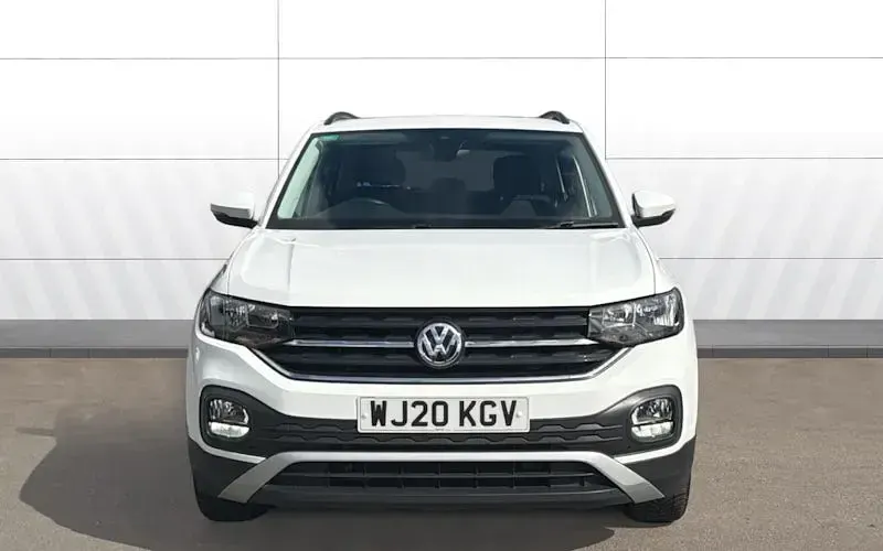 Used VW T-Cross SE 116 HP (85 kW) 2020 White SUV