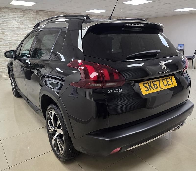Used Peugeot 2008 GT-line 2018 Black SUV