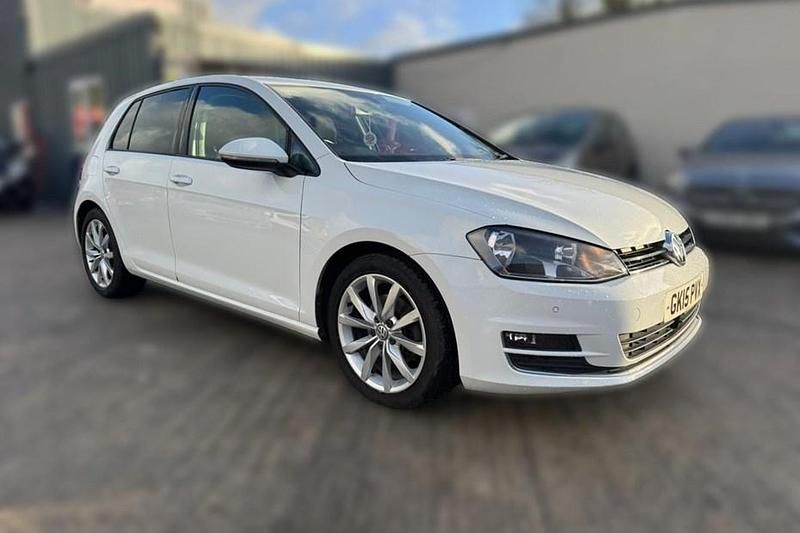 Used VW Golf VII GT 2015 White Hatchback