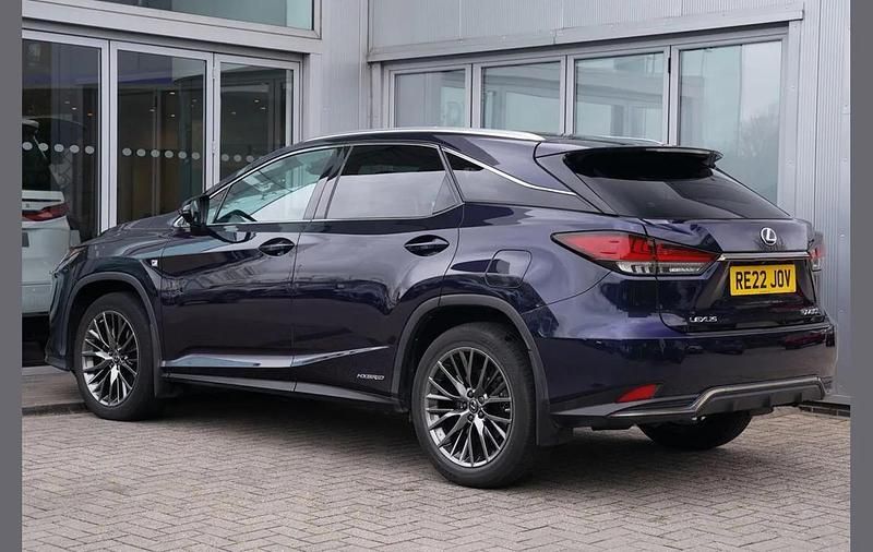 Used Lexus RX450h Sport Line 308 HP (226 kW) 2022 Blue SUV