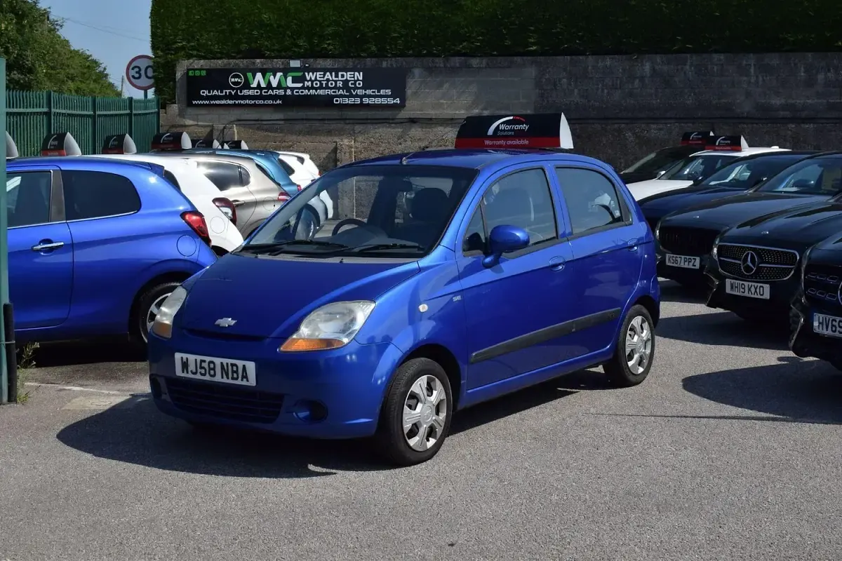 Used Chevrolet Matiz SE 2008 Blue Hatchback